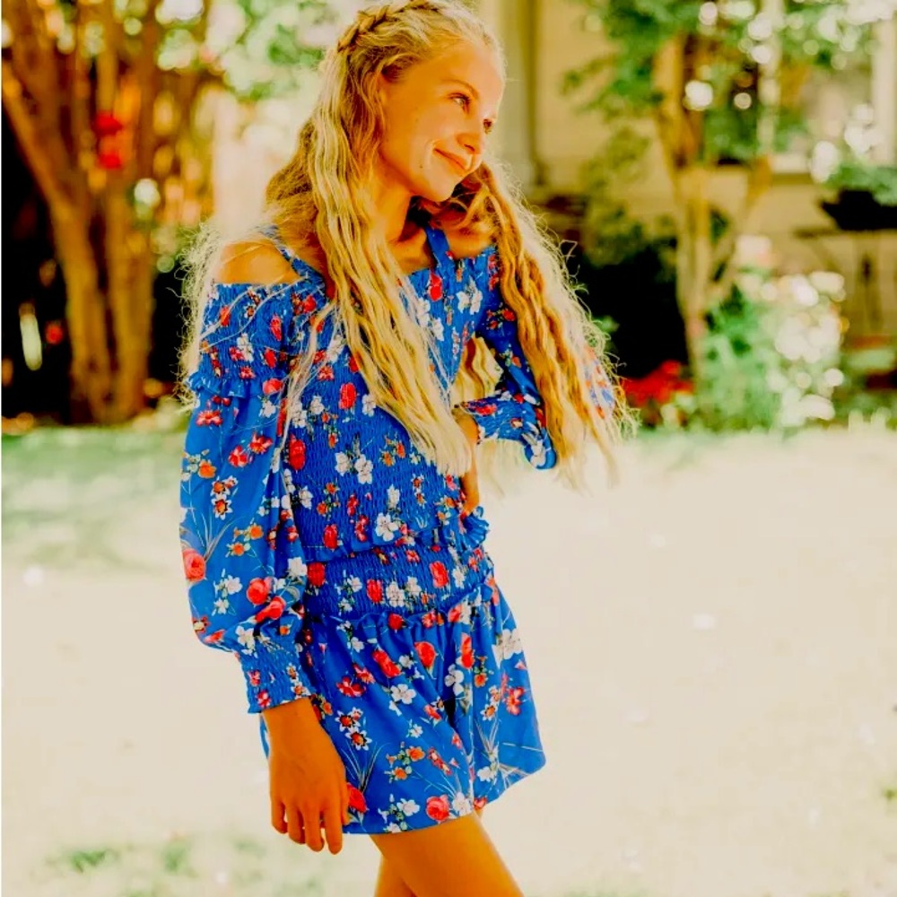 Blue Mini long sleeve